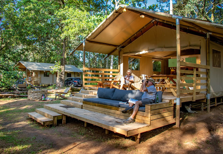 Glamping op de Panoramaroute