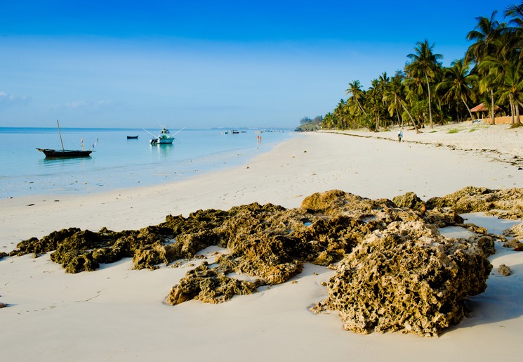 Strand in Mombasa, Kenia