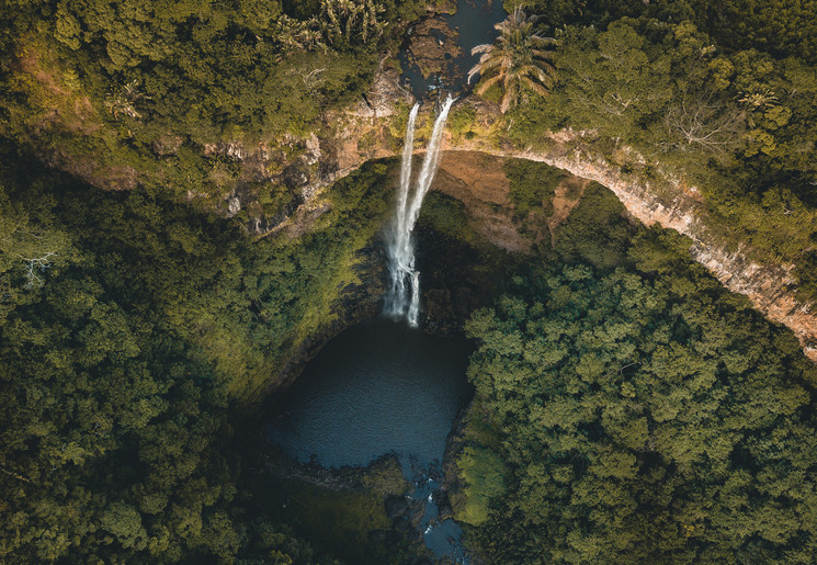 Waterval bij Chamarel