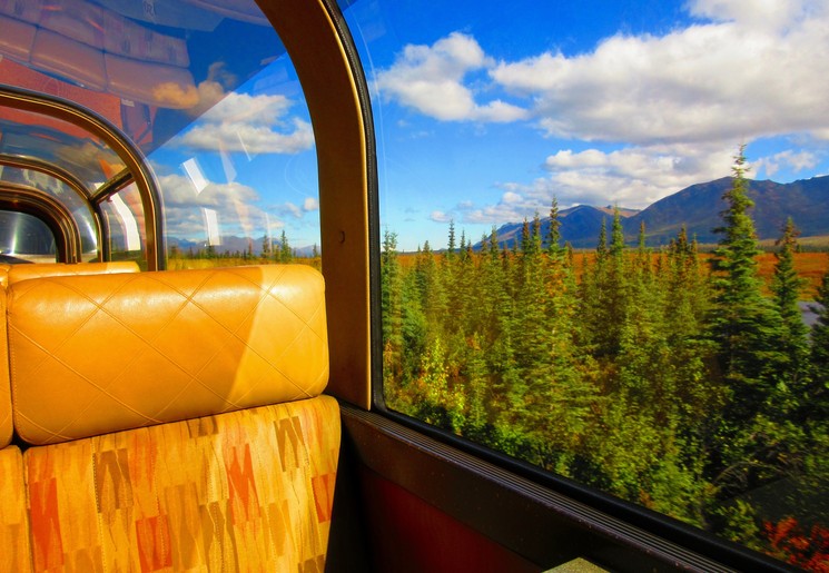 Panoramarijtuig van Alaska Railroad