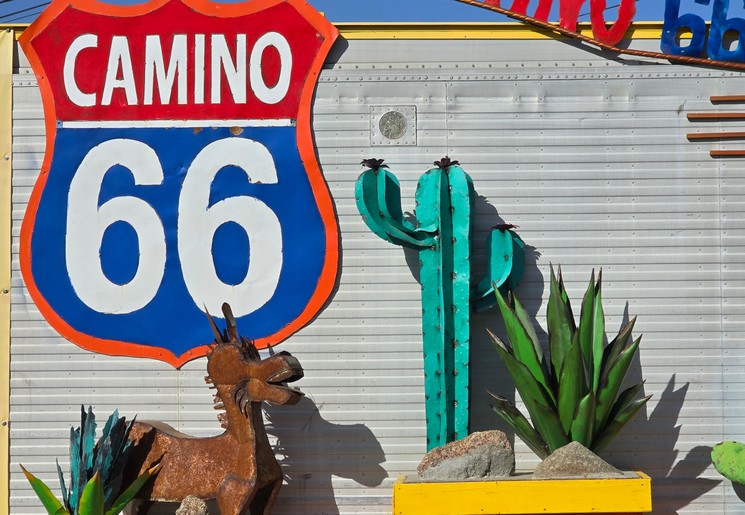 De Camino 66 in New Mexico, Amerika