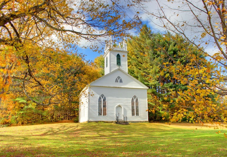 Amerika-Berkshires-Kerkje