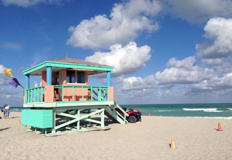 Strandhuisje Miami in Florida