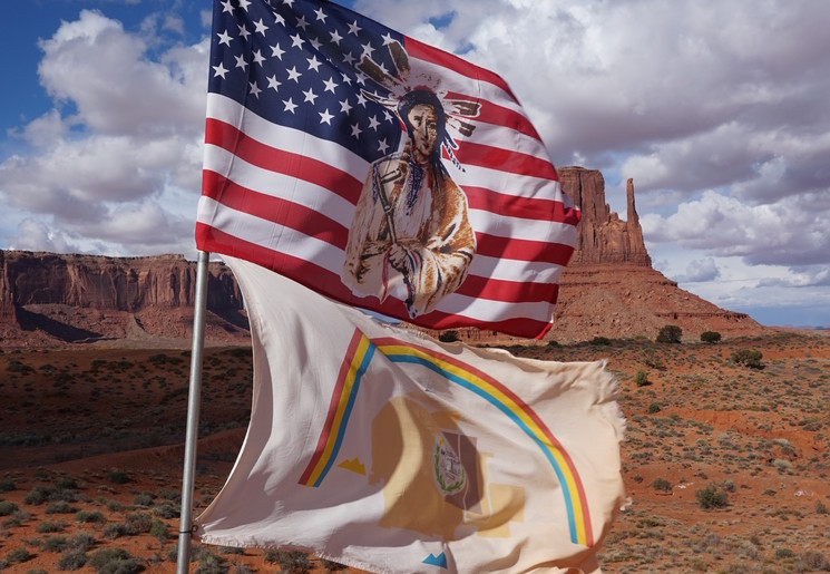 Amerika-Monument-Valley-Vlag