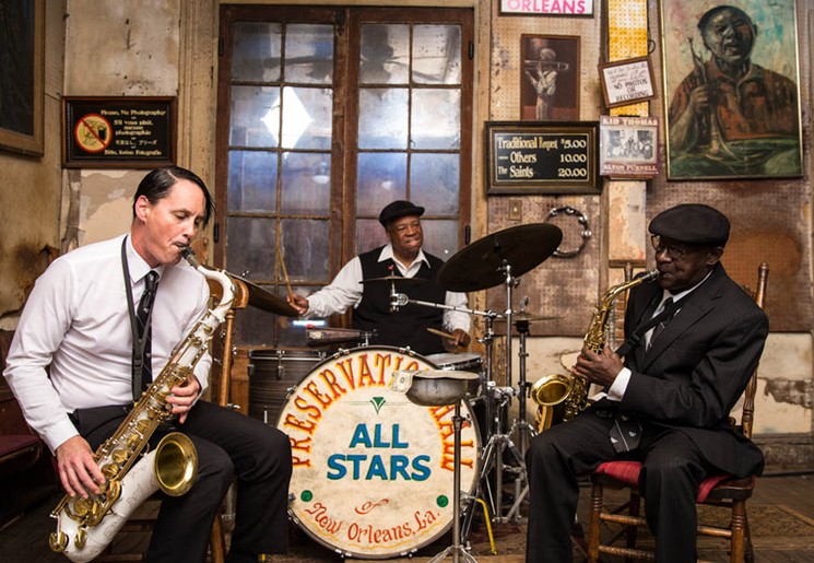 Straatmuzikanten in New Orleans