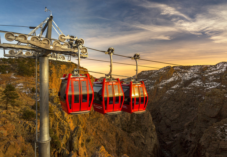 Amerika-Verenigde-Staten-Colorado-Springs-Royal-Gorge-Gondolas