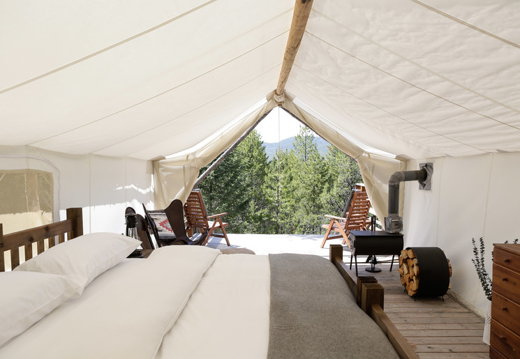 Glacier National Park (Browning) in Under Canvas Glaciera