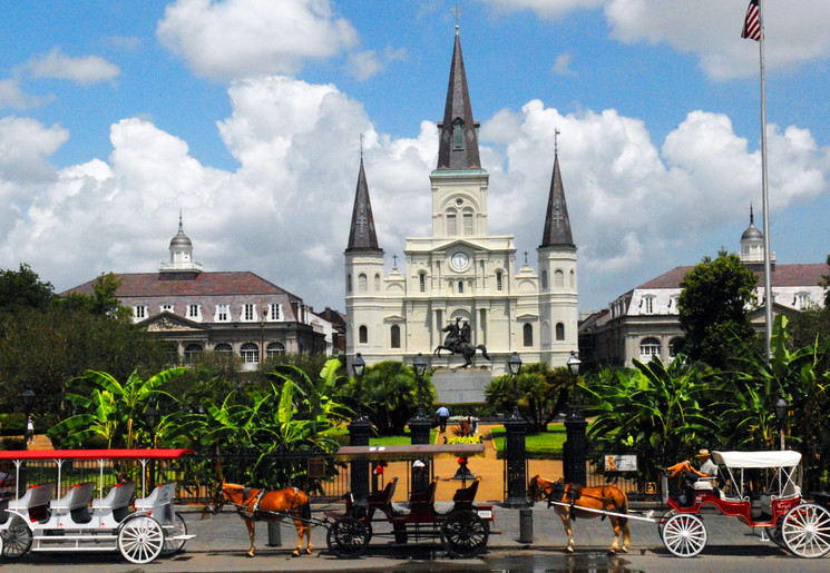 Amerika-Verenigde-Staten-New-Orleans_Jackson_Square