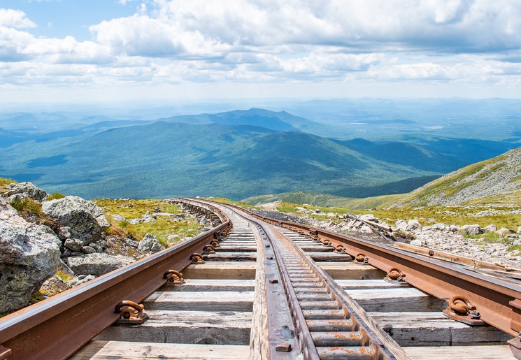 Amerika-White-Mountains-Treinspoor