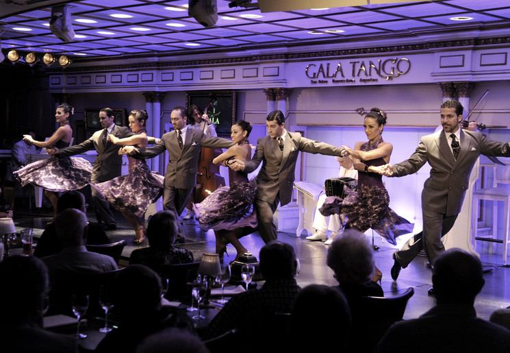 Tango show in Buenos Aires, Argentinië