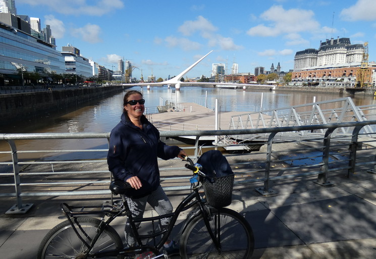 Fietstocht door Buenos Aires