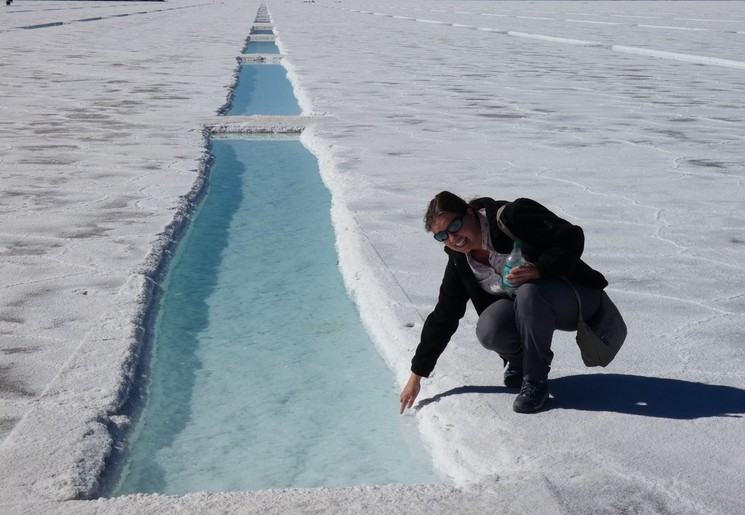 Salinas Grandes in Argentinië