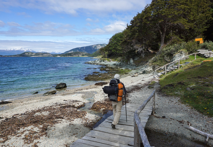 Hiken door het Tierra del Fuego National Park