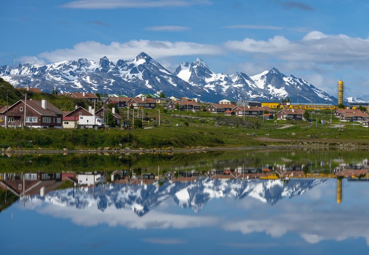 Argentinië Ushuaia uitzicht