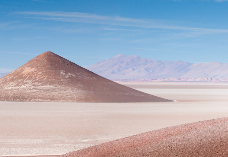 Schitterende landschappen op de Puna hoogvlakte, Argentinië