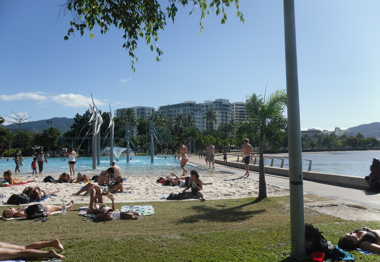 Cairns Lagoon in Cairns, Australië