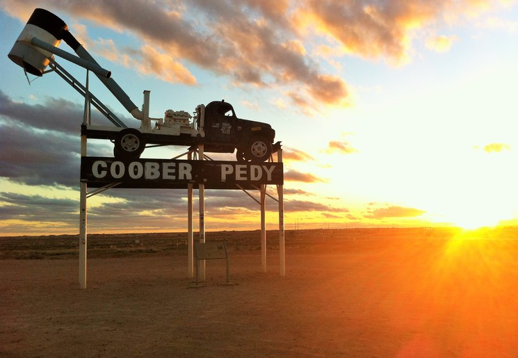 Welkom in Coober Pedy, Australië