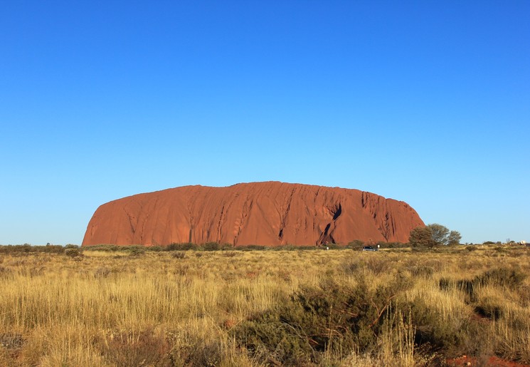 Wereldberoemde monoliet in Uluru