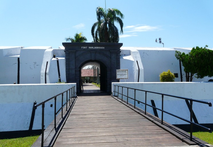 Fort Marlborough in Bengkulu op Sumatra, Indonesië