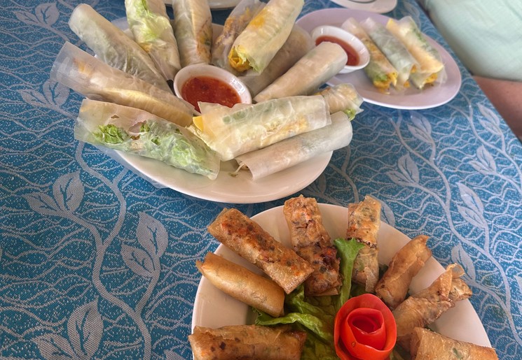 Wat is het heerlijk dat eten in Vietnam!