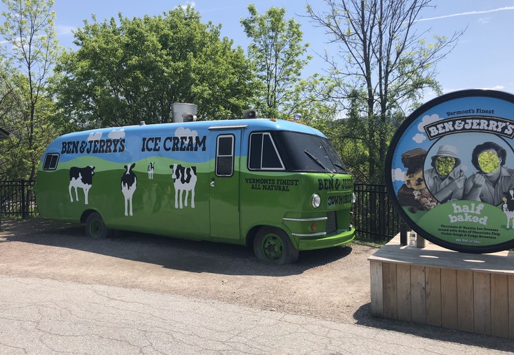 Ben & Jerry's factory bij Green Mountains, Verenigde Staten