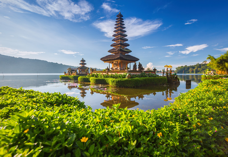 Pura Ulun Danu Bratan, Hindoeïstische tempel op Bali, Indonesië