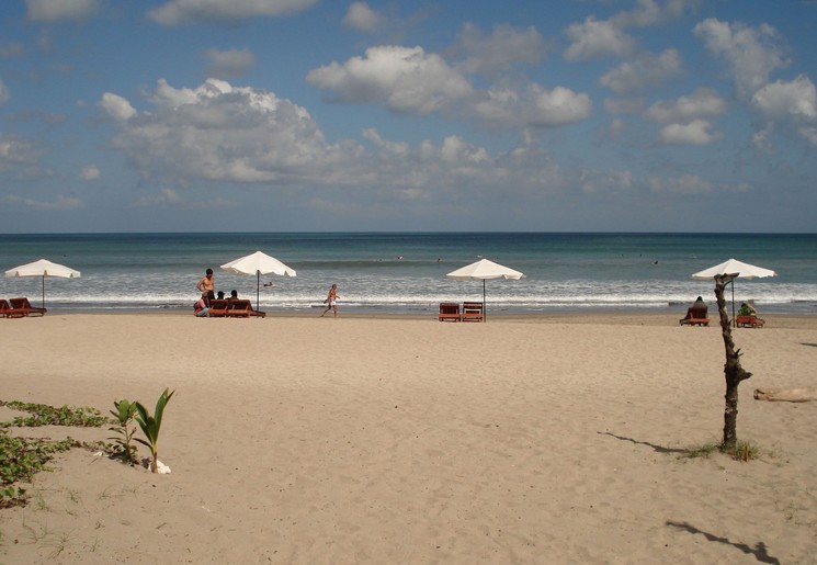 Genieten aan het strand van Bali