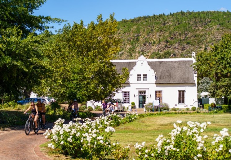 Verken Franschhoek per fiets Verken Franschhoek per fiets
