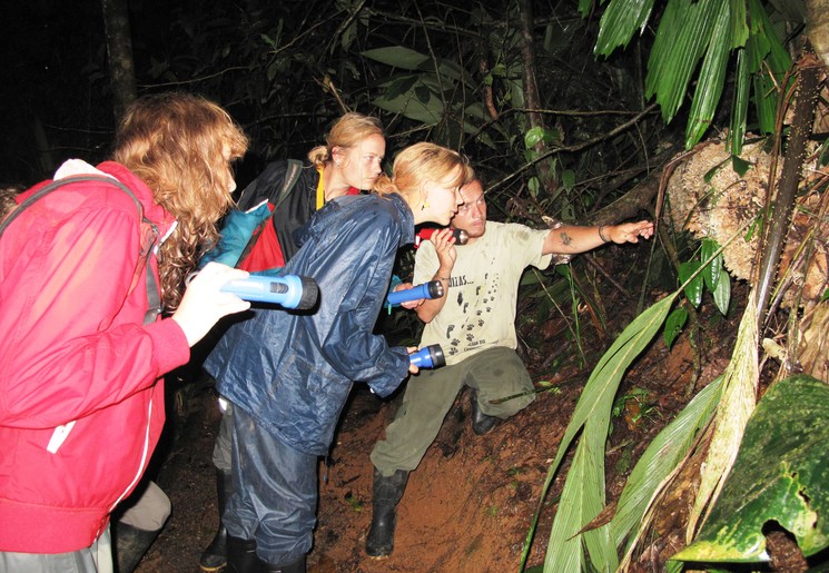 Dieren spotten in Boca Tapada, Costa Rica