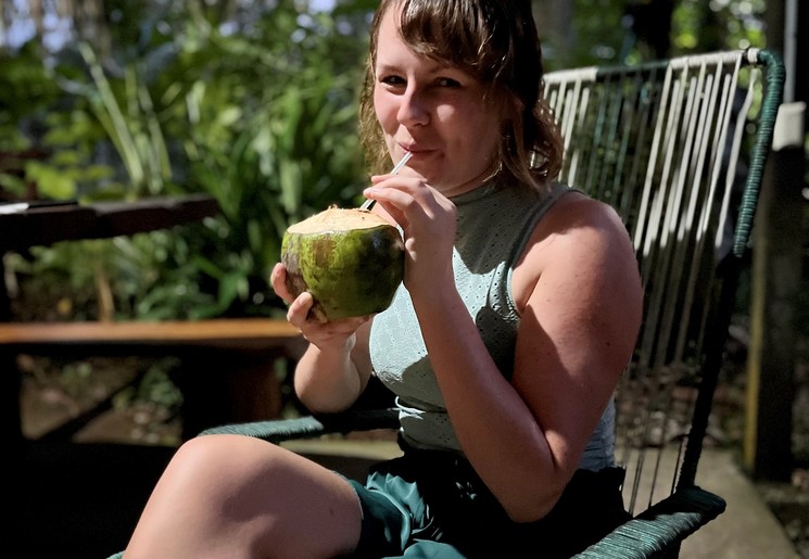 Pipa Fría drinken in Costa Rica