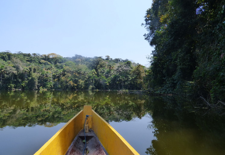 Per boot verken ik Madidi National Park, Bolivia