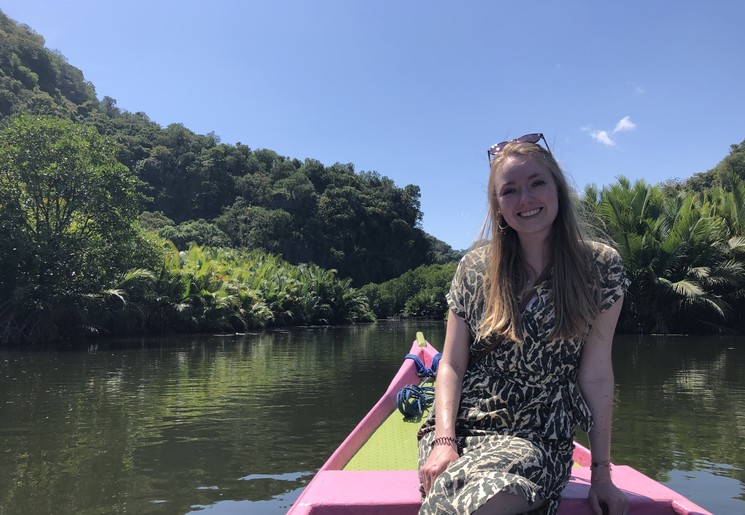 Boottocht Melany in Rammang