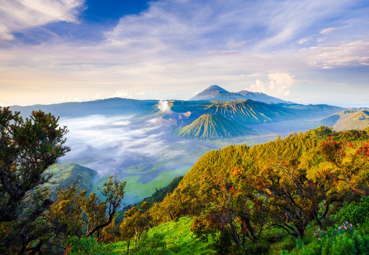 Bromo vulkaan Java