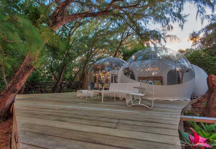 Bubble Lodge Ile aux Cerfs, eiland