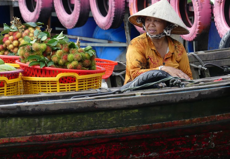 Neem het lokale leven in je op bij de drijvende markt in Can Tho Neem het lokale leven in je op bij de drijvende markt in Can Tho