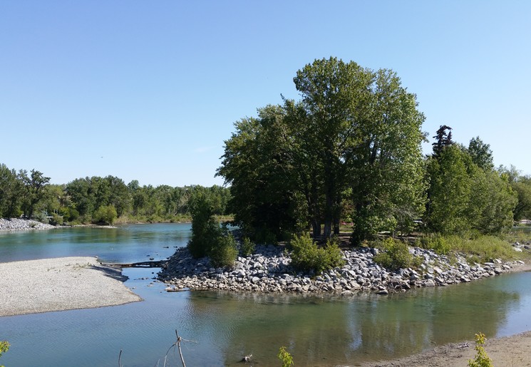 Stad en natuur liggen dicht bij elkaar in Calgary, Canada