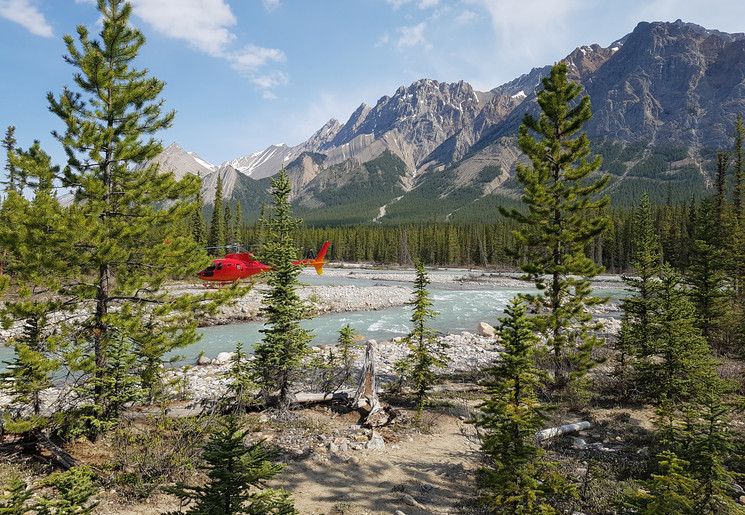 Canada-Glacier-National-Park-Helikopter