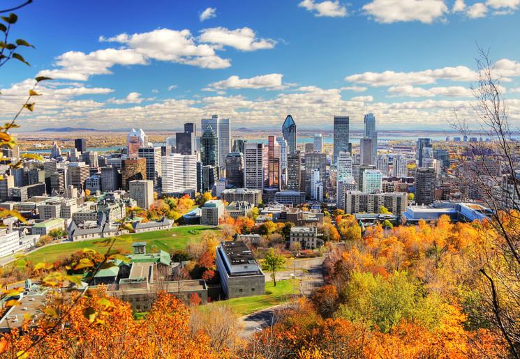 Canada-Montreal-Uitzicht