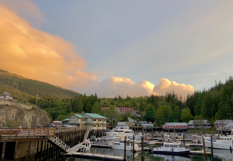 Mooie uitzichten in Telegraph Cove