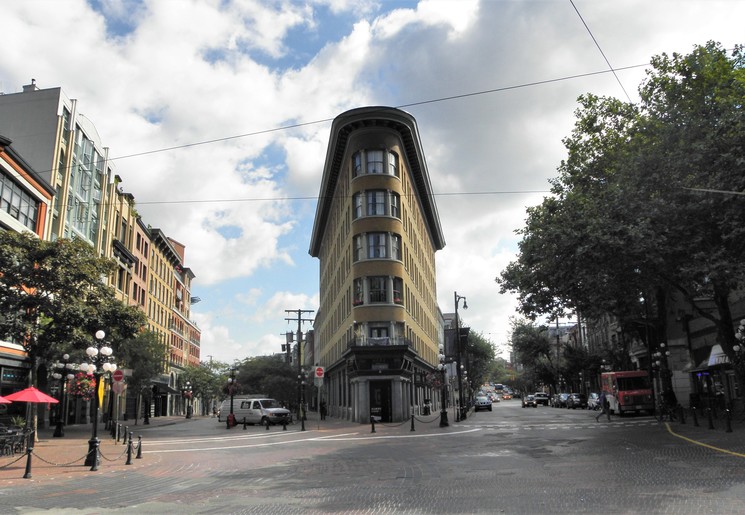 Canada-Vancouver-Gastown-Flatiron