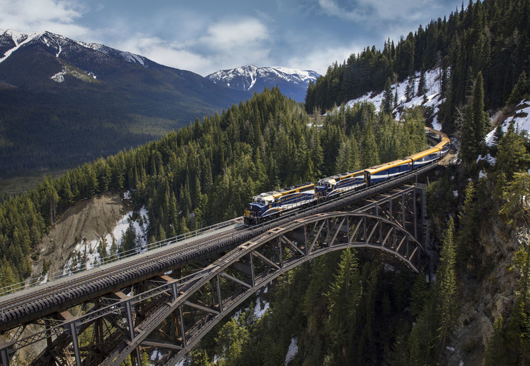 Trein in Canada Vancouver Rocky Mountaineer treinreis