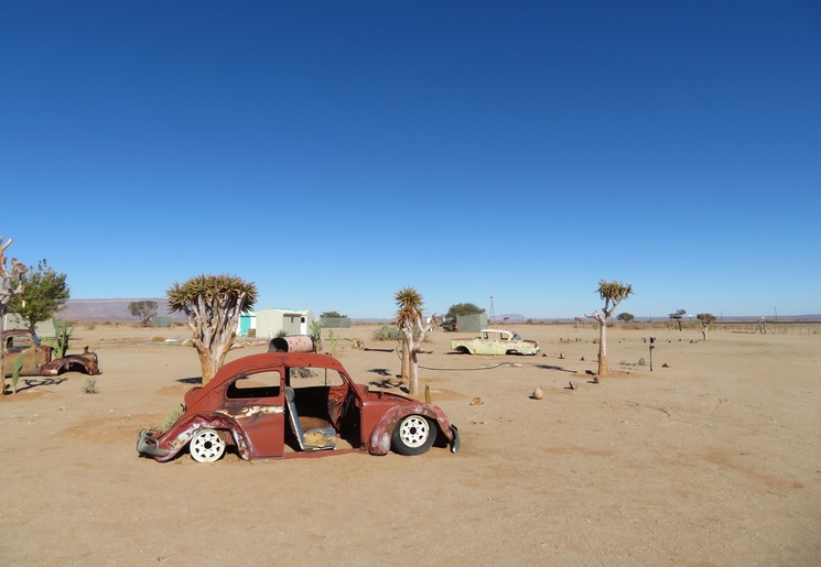 Solitaire in Namibie