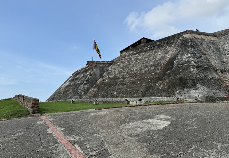 Fort San Felipe in Cartagena, Colombia