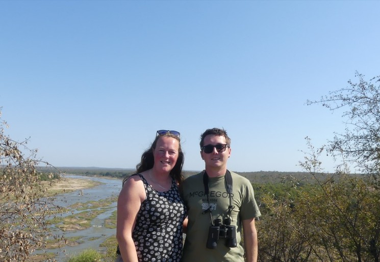 Reizigers Chantal en Rens in Zuid-Afrika