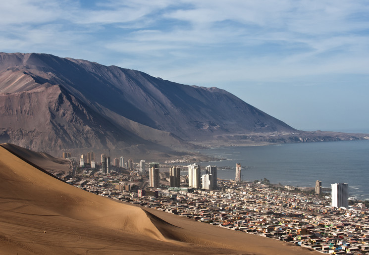 Stad Iquique in Chili Stad Iquique in Chili