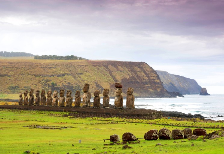 Prachtige uitzichten op Paaseiland