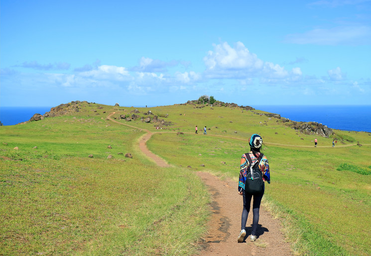 Orongo trekking paaseiland, Chili