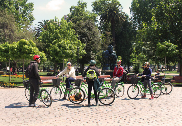 Fietsen in Santiago de Chile, Chili