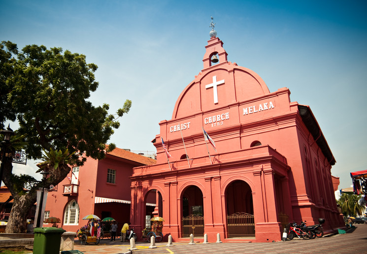 Christ Church in Melaka, Maleisie