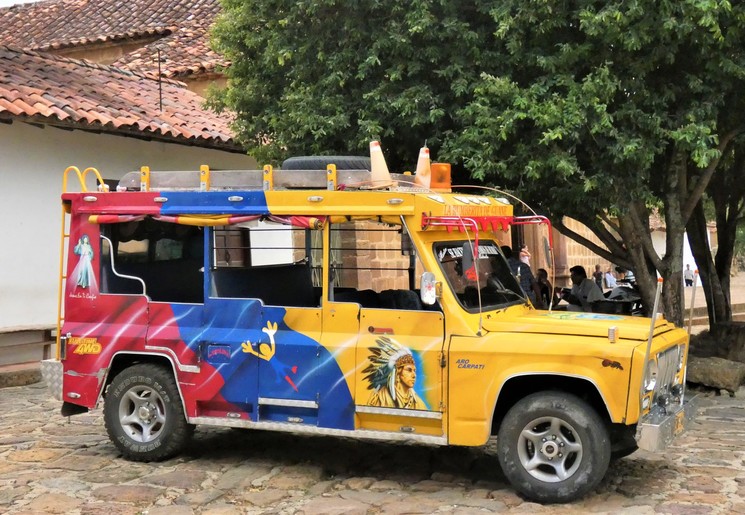 Colombia-Barichara-jeep Colombia-Barichara-jeep